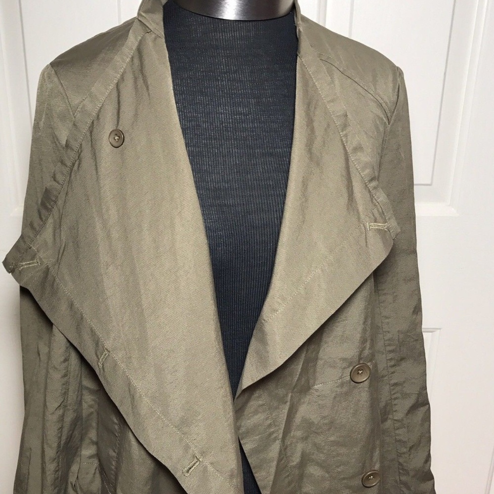 Arc & Co Long Sleeve Slouchy Military Jacket